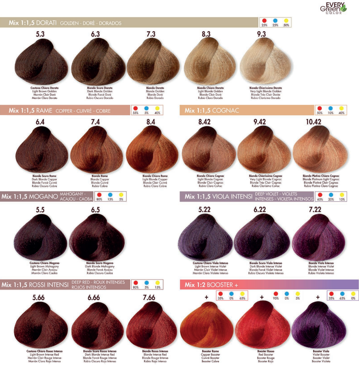 Every Green color vegan - Bello Cabello