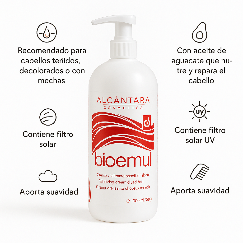 Crema Vitalizante BioEMUL Cabellos Teñidos - Bello Cabello