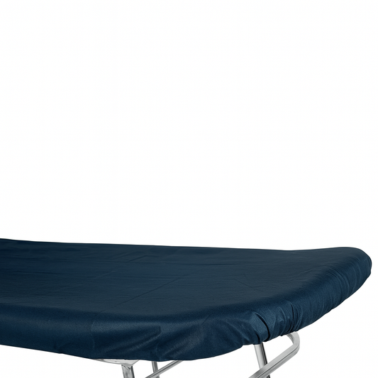 Cubrecamillas ajustable azul oscuro - Bello Cabello