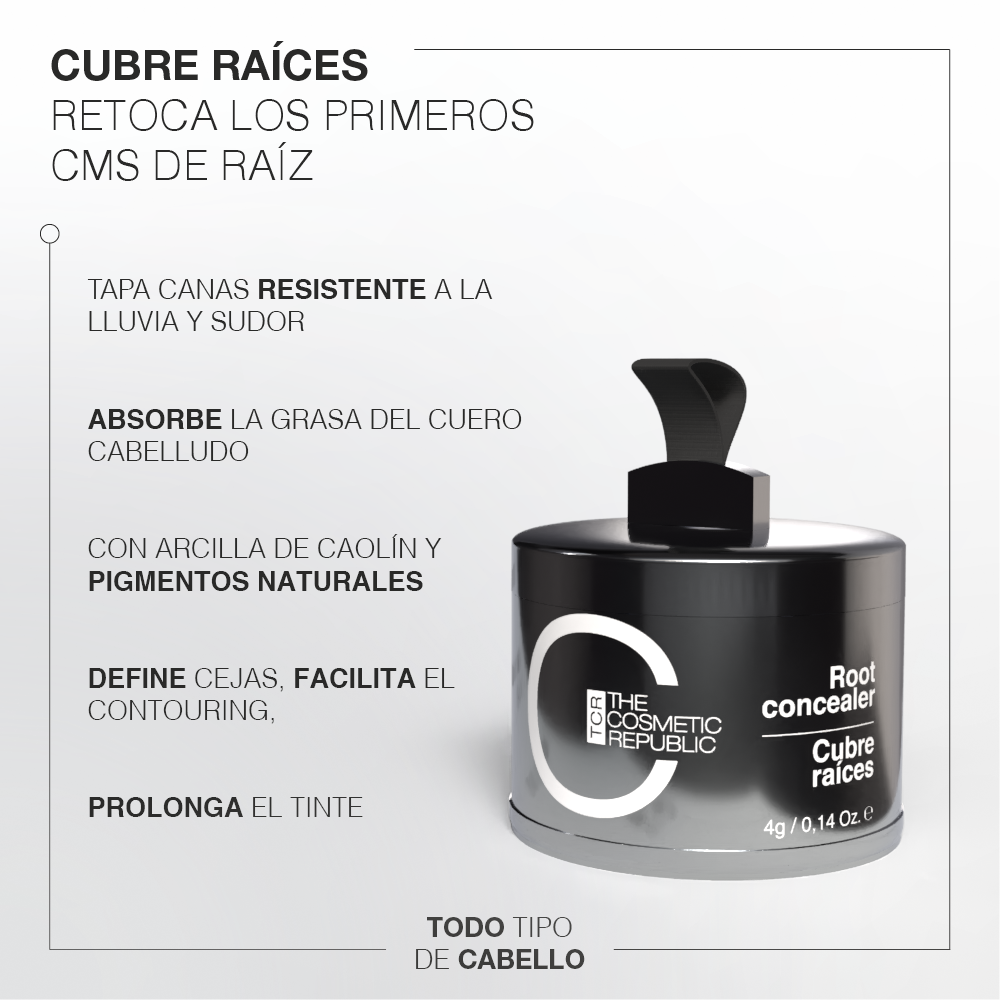 TCR Cubre raíces temporal - Bello Cabello