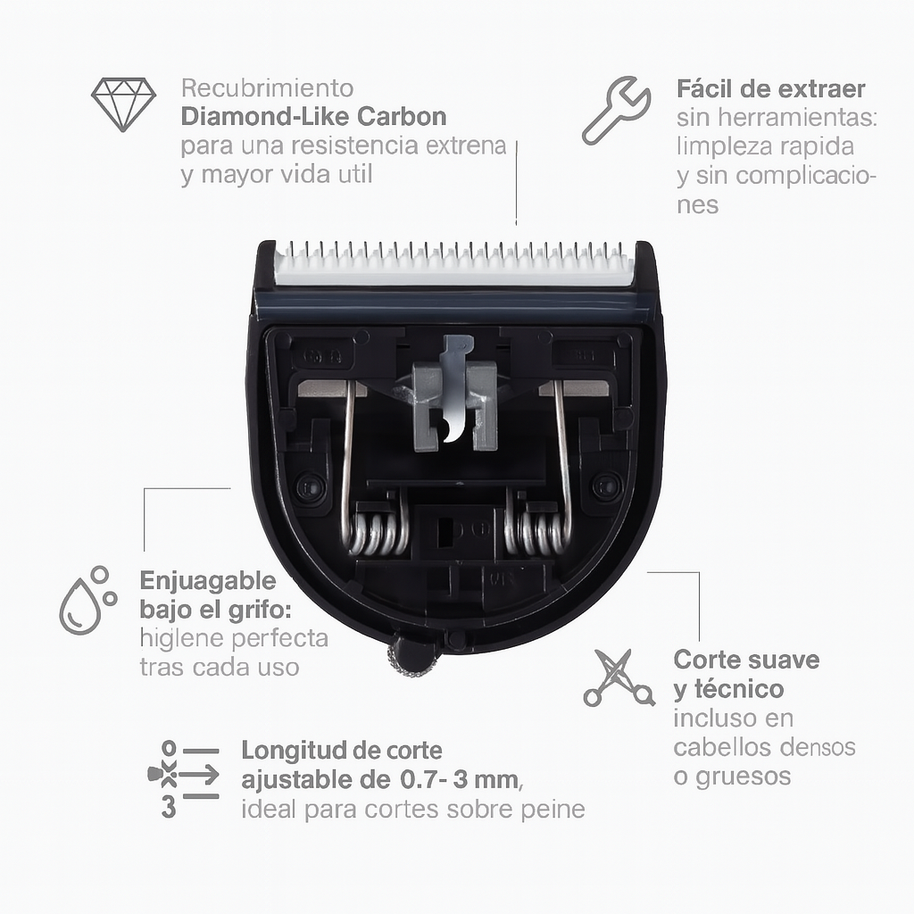 Cuchilla Diamond Blade - Bello Cabello