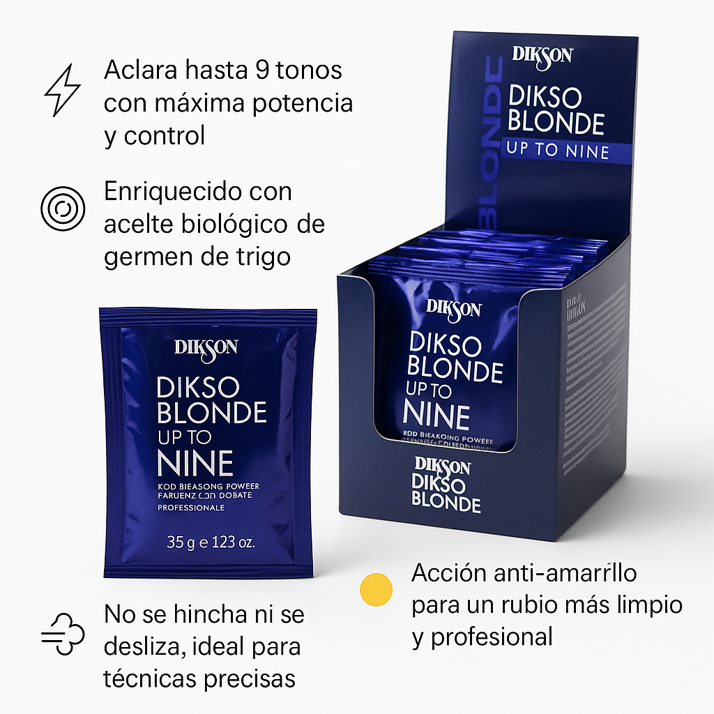 DIKSO BLONDE UP TO 9NINE - Bello Cabello