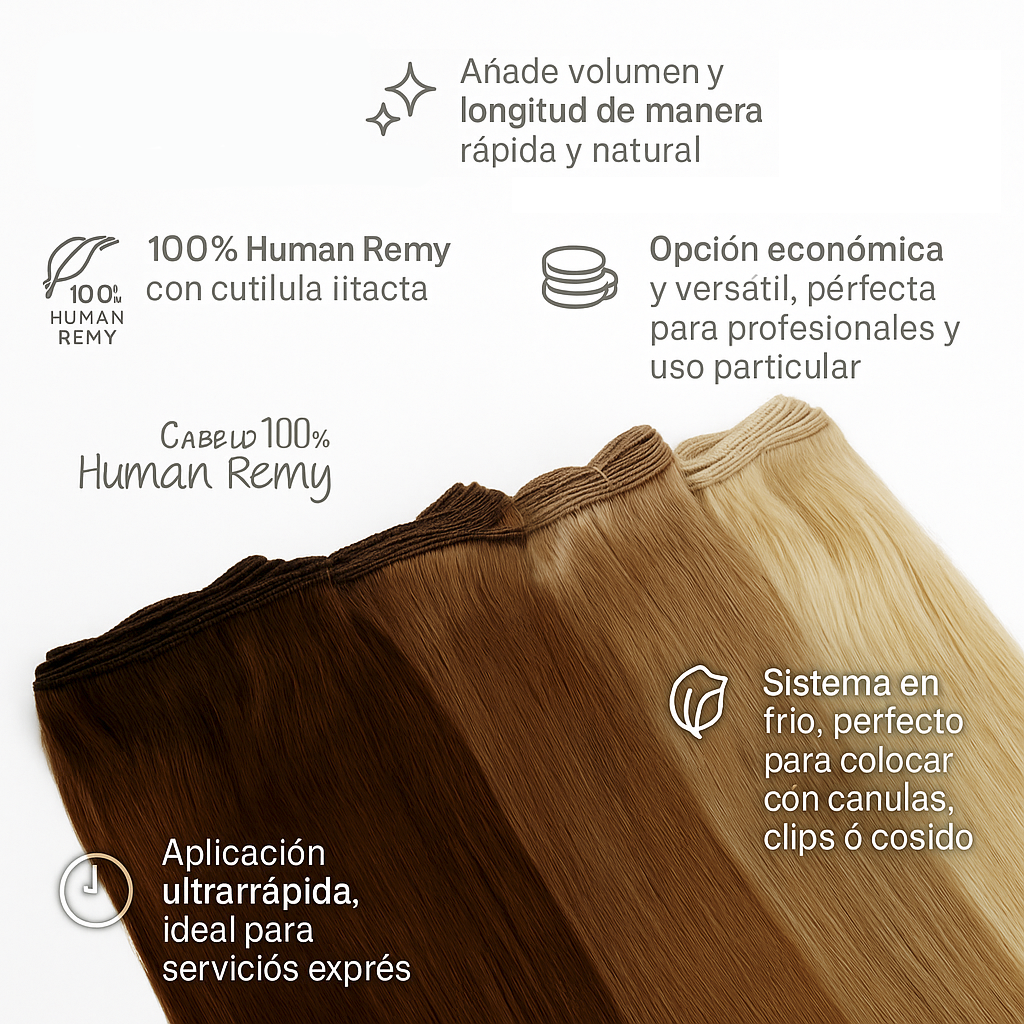 Extensión Cosida Lisa 140×50 cm