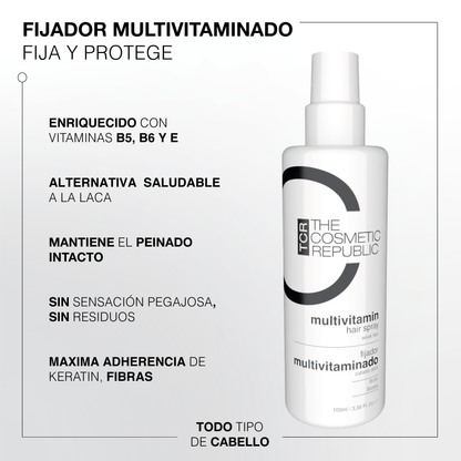 TCR fijador capilar multivitaminado - Bello Cabello