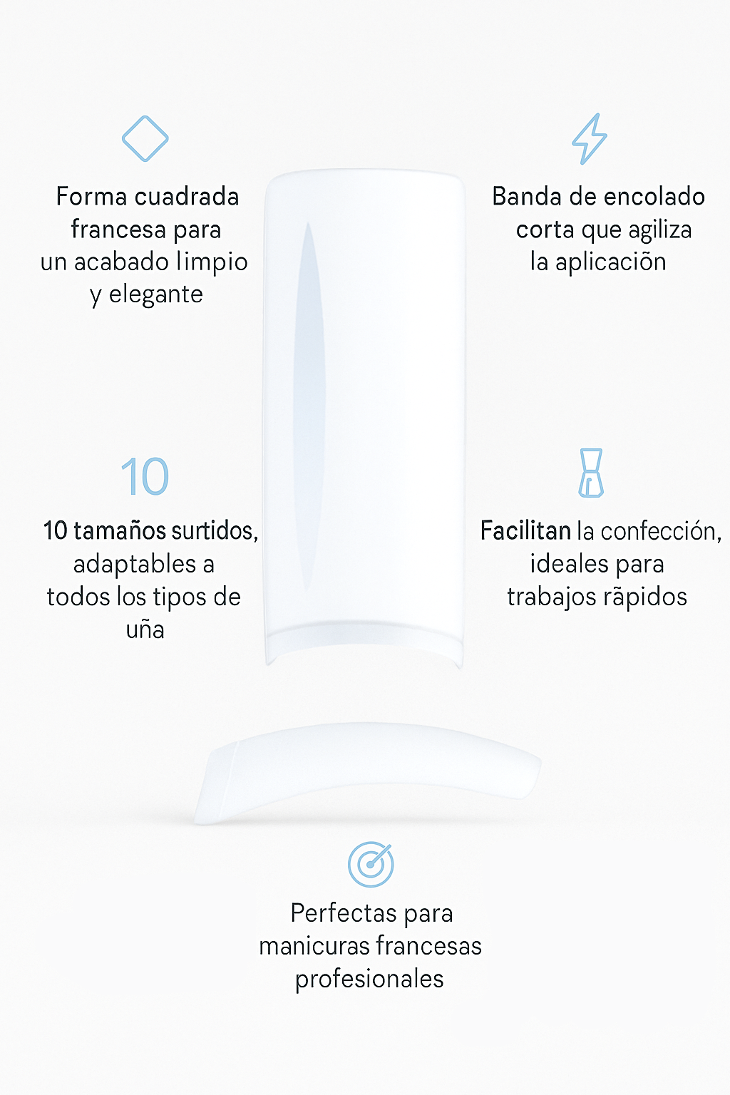 French cuadradas x 50 - Bello Cabello