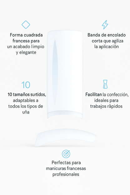 French cuadradas x 50 - Bello Cabello