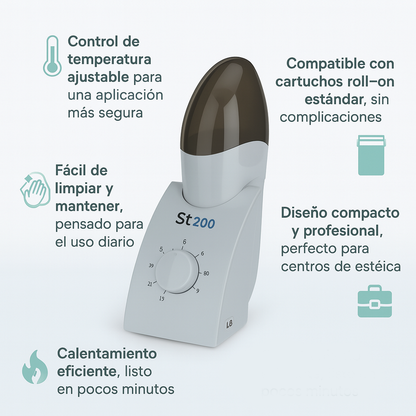 Fundidor Cera Roll On ST-200