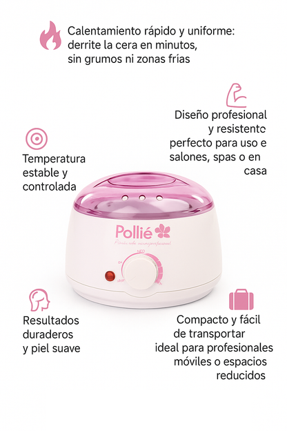 Fusor cera Pollié con cazoleta