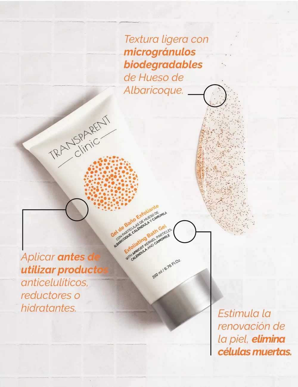 Gel de Baño Exfoliante Clinic