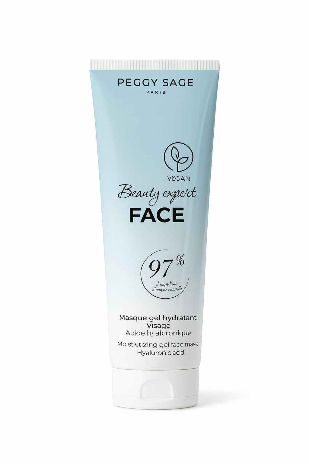 Mascarilla de gel hidratante para el rostro