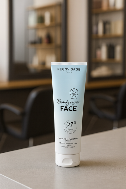 Mascarilla de gel hidratante para el rostro