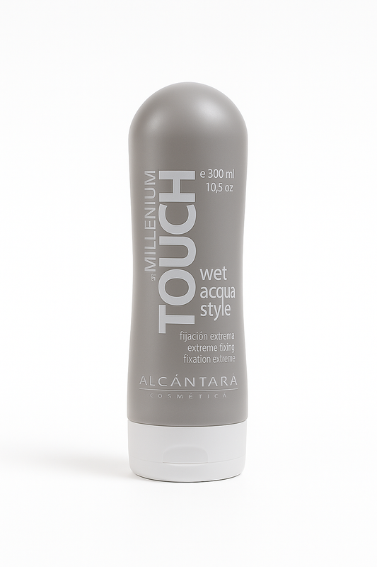Gel de fijación extrema Millenium Touch Wet Acqua Style - Bello Cabello