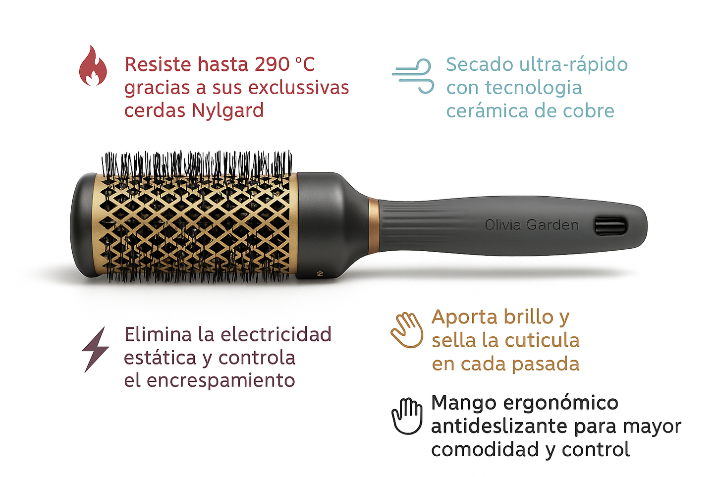 Cepillo Heat Pro - Bello Cabello