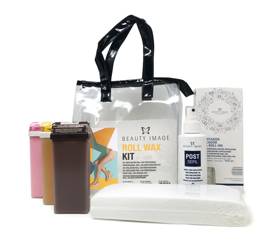 Kit Depilación Roll Wax - Bello Cabello