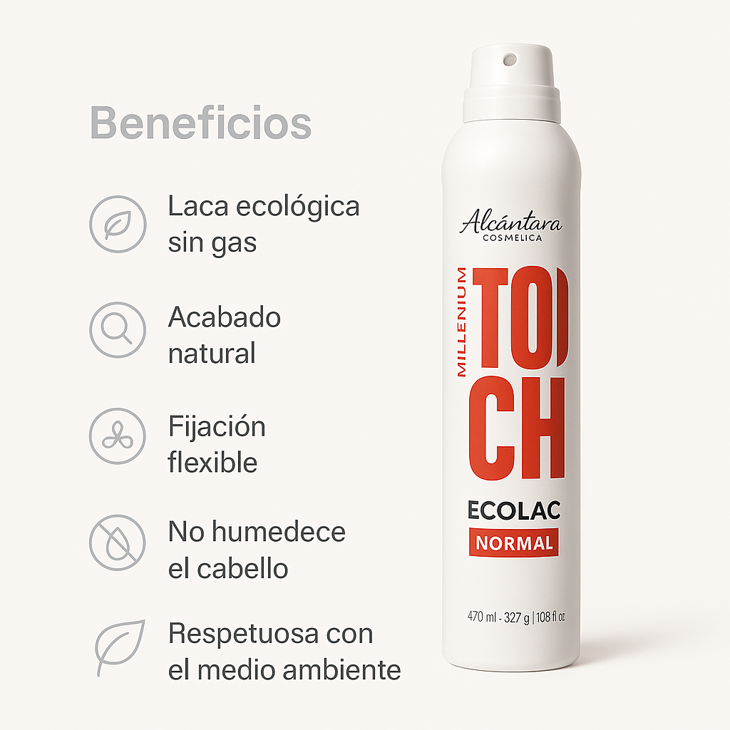 Laca ecológica Millenium Touch ECO-LAC - Bello Cabello