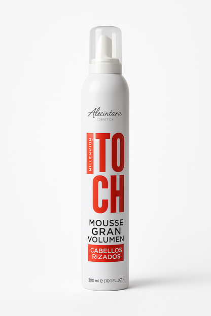 Millenium Touch Mousse Gran Volumen Cabellos Rizados - Bello Cabello