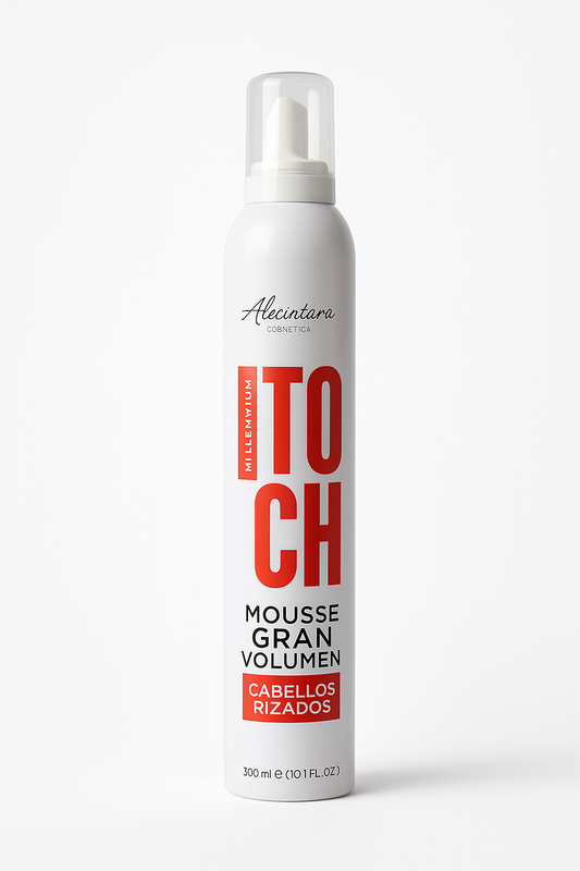 Millenium Touch Mousse Gran Volumen Cabellos Rizados - Bello Cabello
