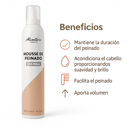 Mousse de peinado Professional - Bello Cabello