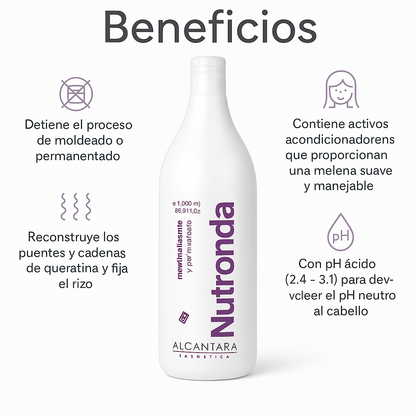 Nutronda Neutralizante Moldeado y Permanentado - Bello Cabello