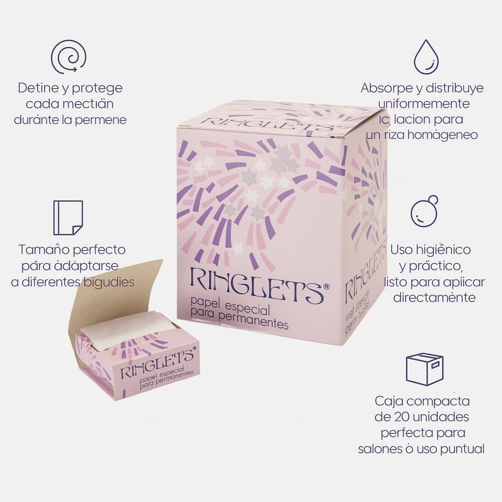 Papel Especial Permanentes Ringlets