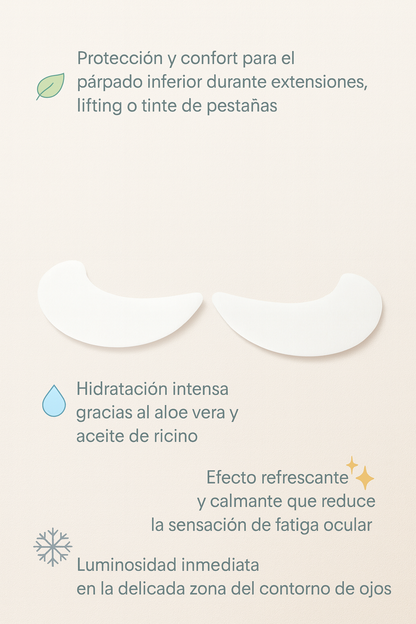 Parche de gel contorno de ojos