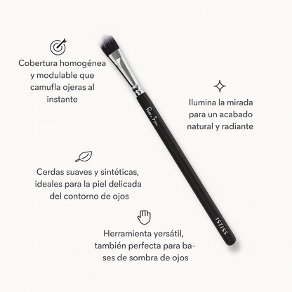 Pincel antiojeras - plano y redondeado
