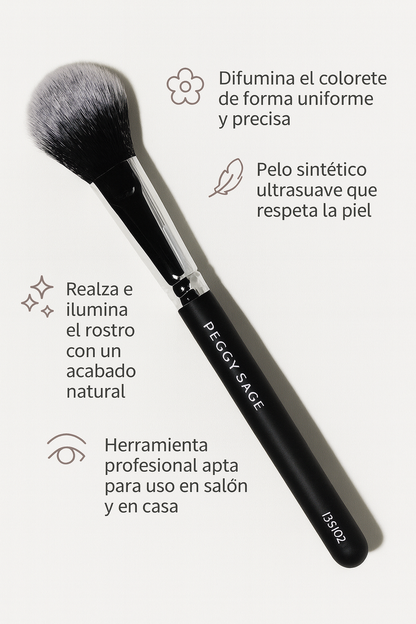 Pincel colorete - ovalado y abombado