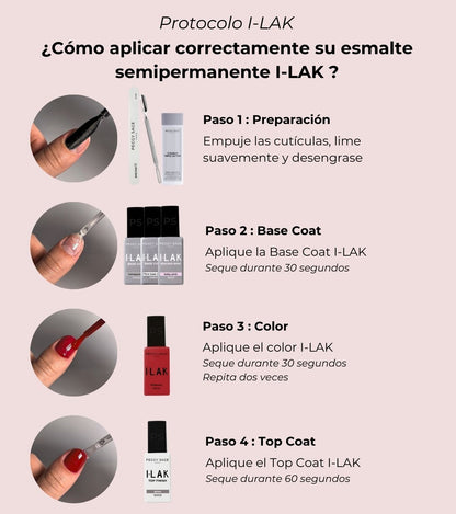 Esmalte semipermanente I-LAK