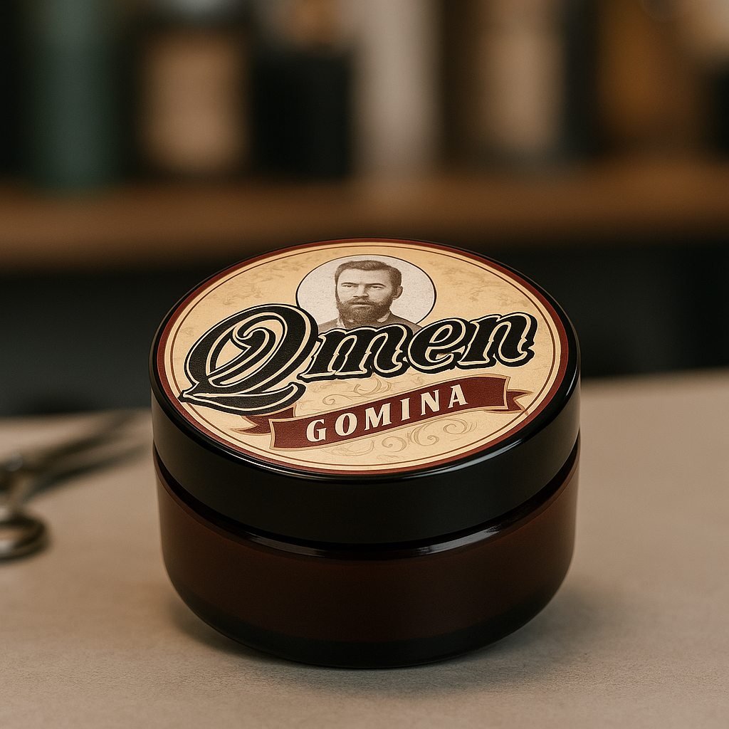 Gomina Fuerte Efecto Brillo Qmen