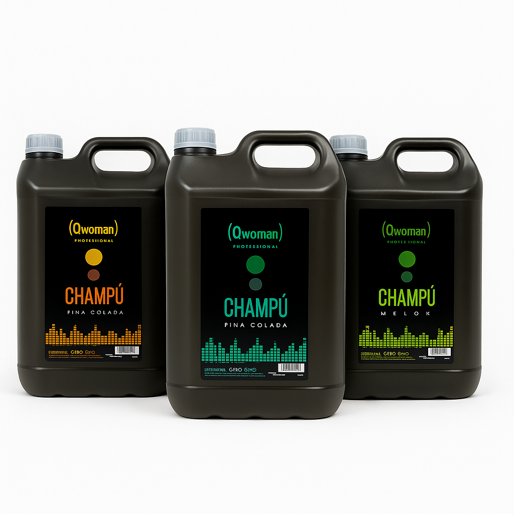 Qwoman Garrafa de Champú