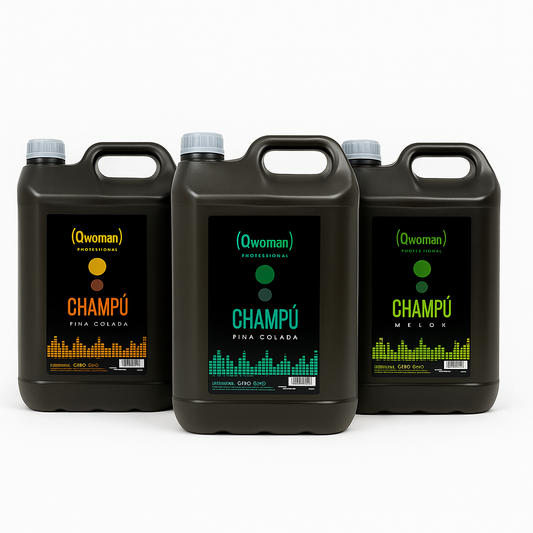 Qwoman Garrafa de Champú