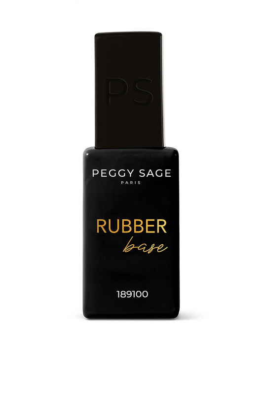 Rubber base semipermanente flexible