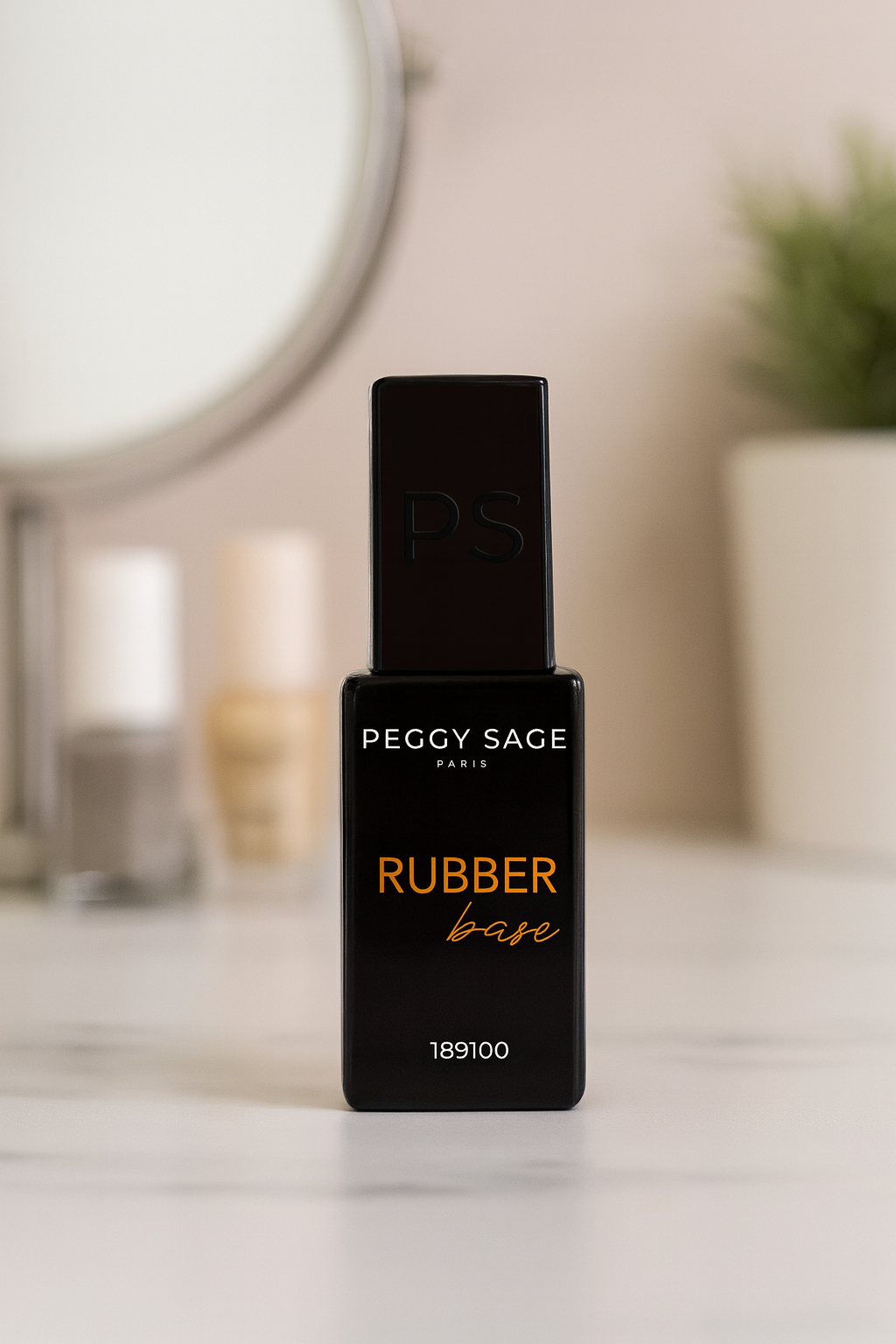 Rubber base semipermanente flexible