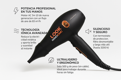 Secador Ionico Look