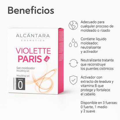 Set Moldeador de pelo Violett Paris - Bello Cabello