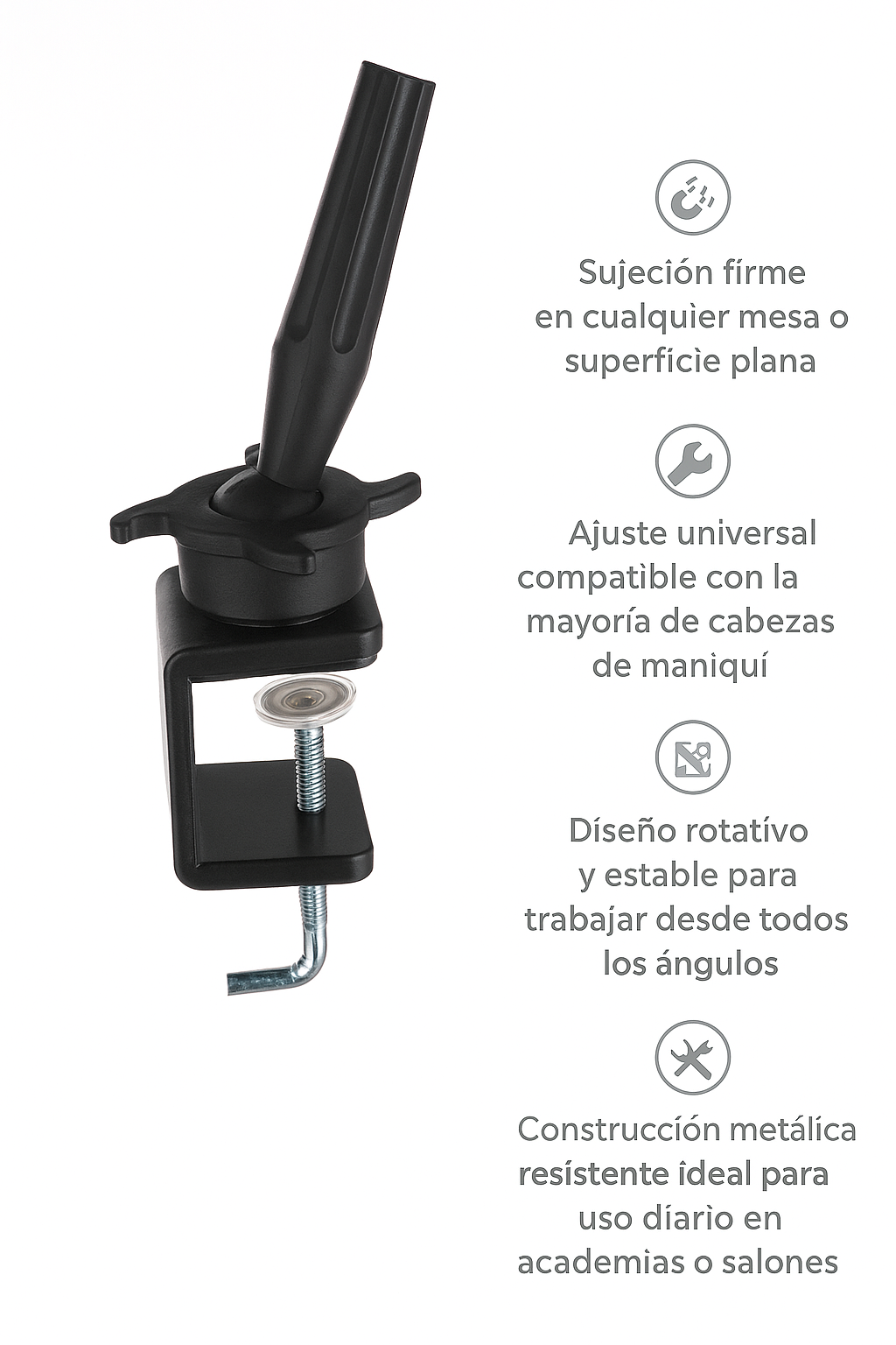 Soporte para Cabeza Maniquí
