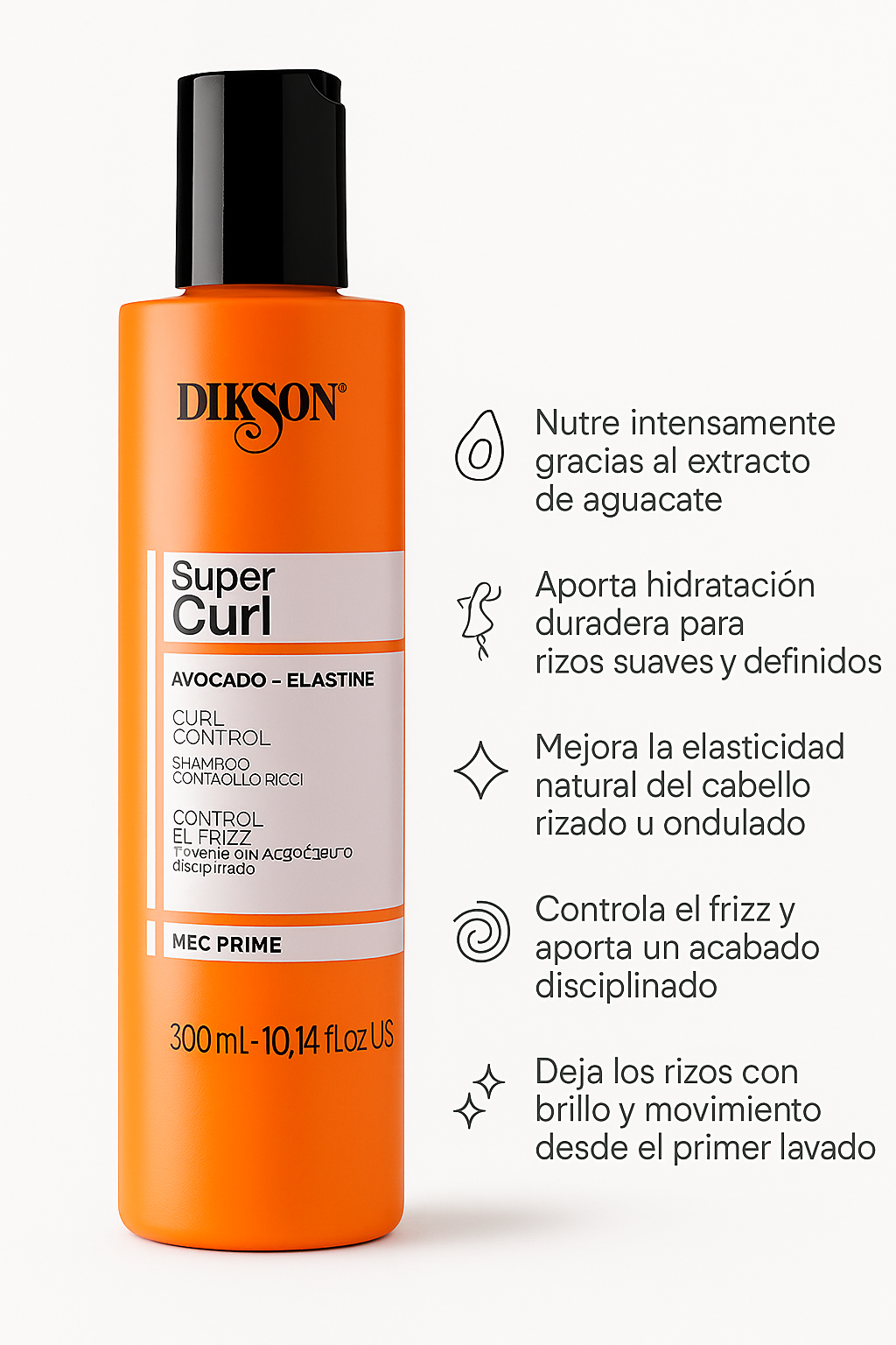 Super Curl Champú para Controlar Rizos