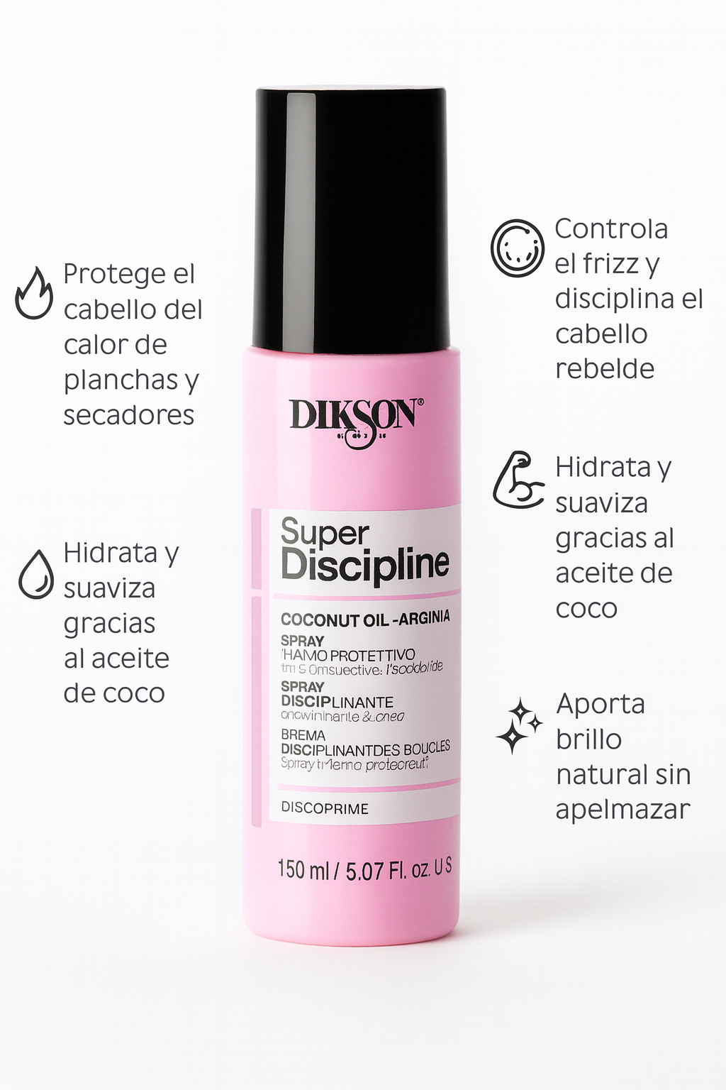 Super Discipline Spray Alisador Termoprotector