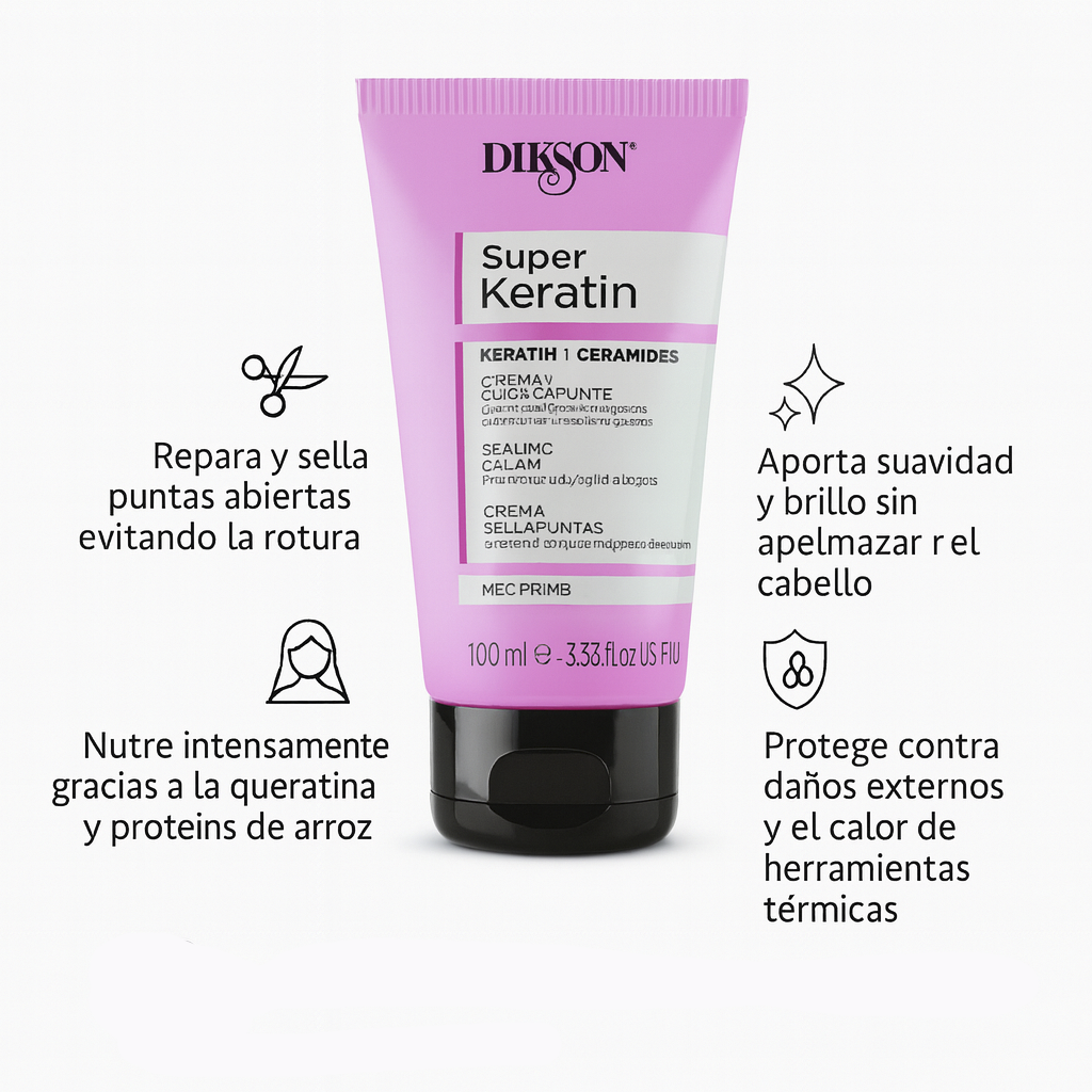 Super Keratin Crema Reparadora Puntas Abiertas