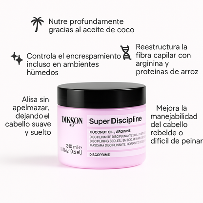 Super Discipline Mascarilla antiencrespamiento - Bello Cabello