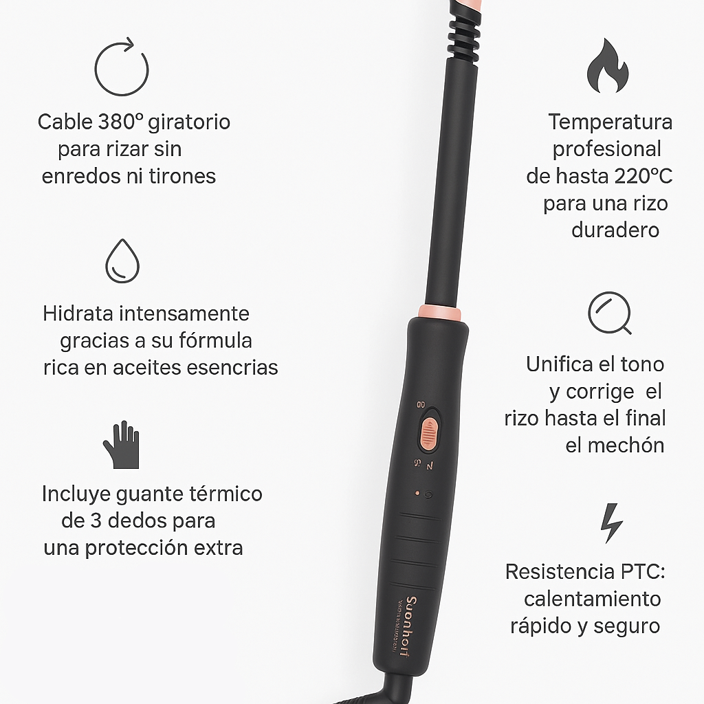 Tenacilla STEINHART SPRING CURLER - Bello Cabello