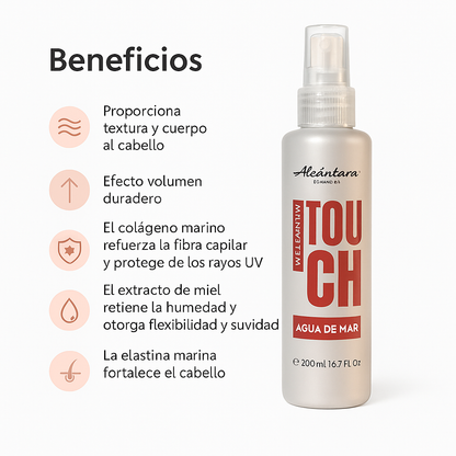 Texturizador pelo Millenium Touch Agua de Mar - Bello Cabello