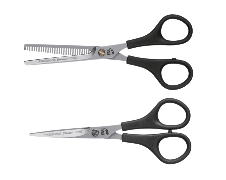 Tijera Profesional de puño negro