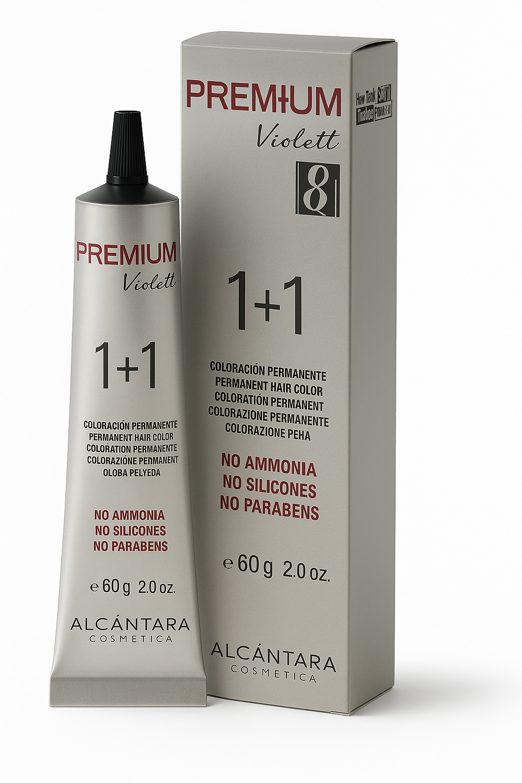 Tinte de pelo sin amoníaco Violett Premium - Bello Cabello