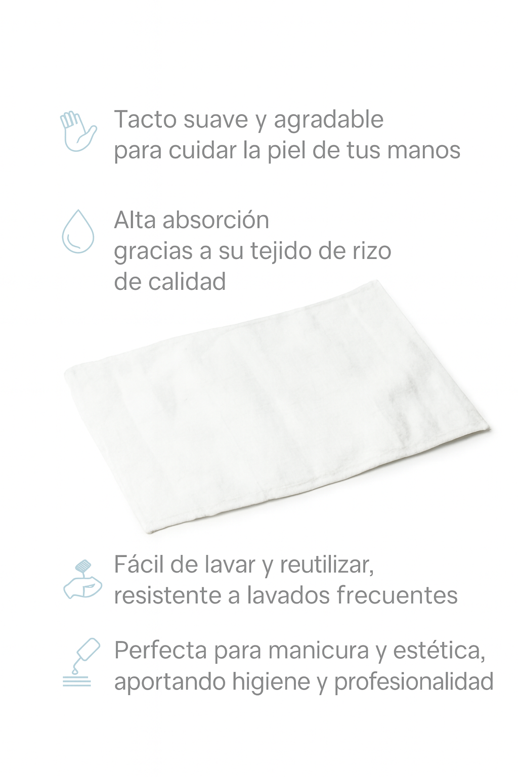 Toalla Manicura Rizo