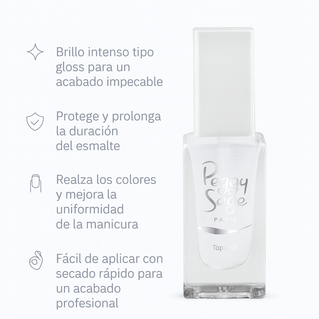 Top coat - Acabado brillante de uñas