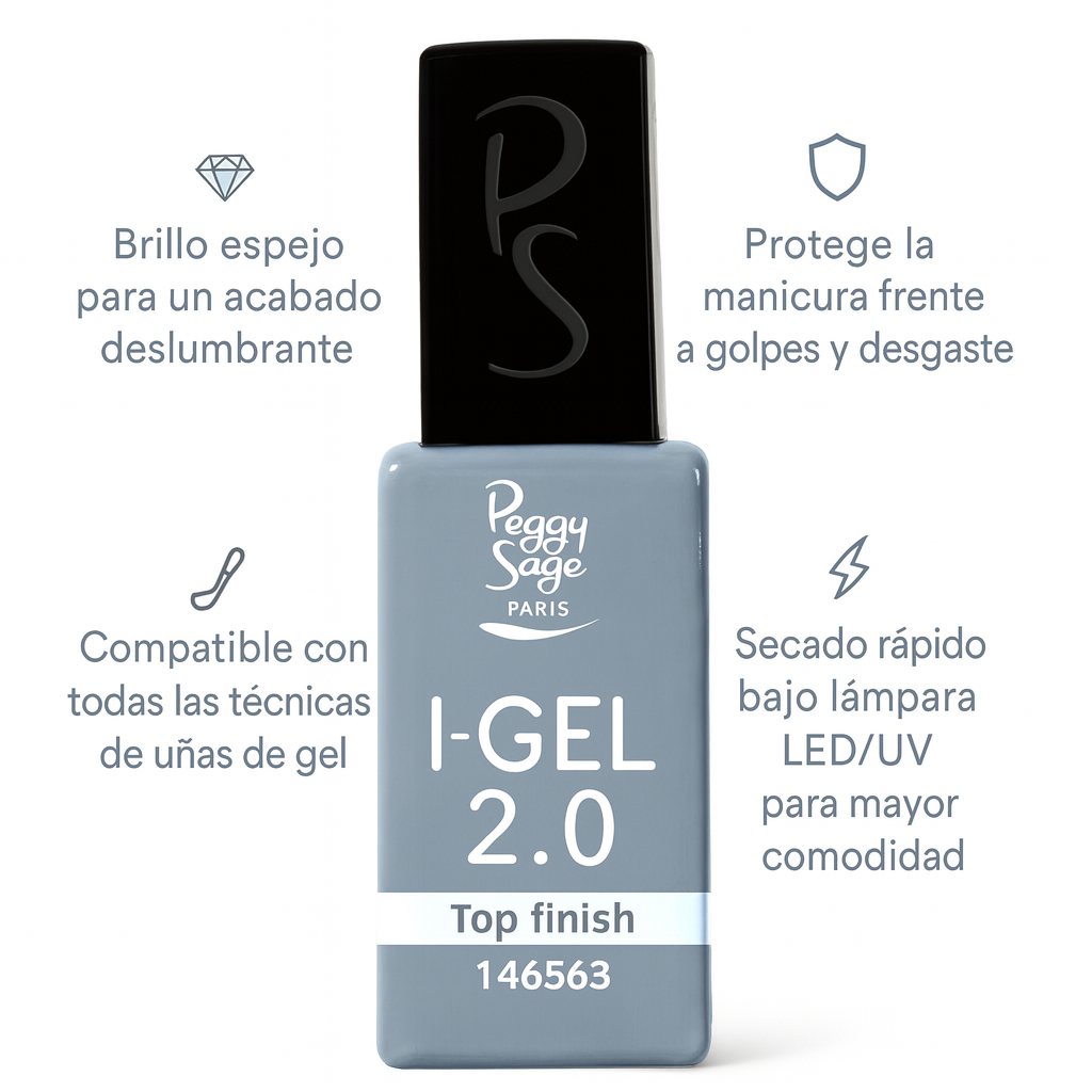 I-GEL 2.0 top finish