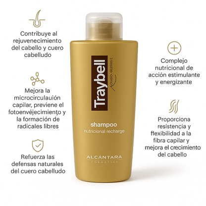 Traybell Cacao Extract shampoo revitalizante - Bello Cabello