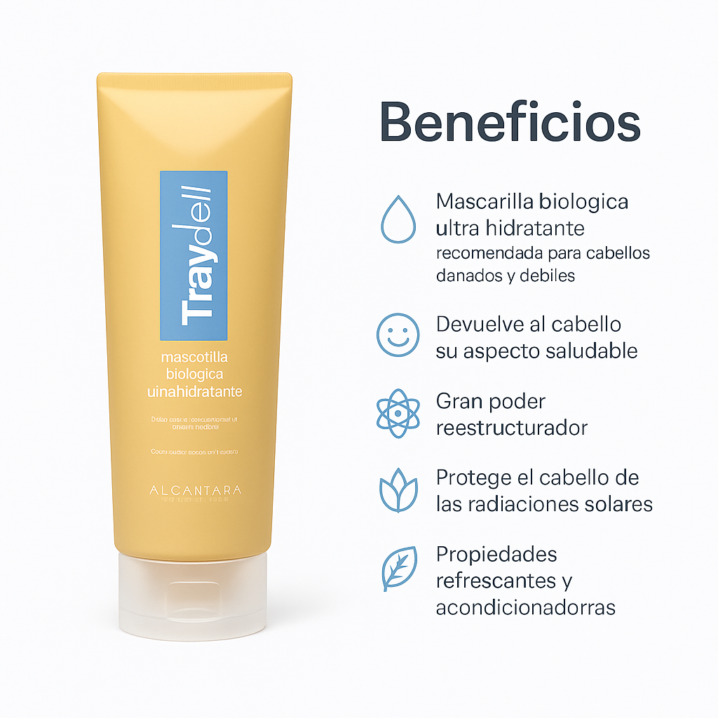 Traybell Mascarilla Biológica Ultra hidratante - Bello Cabello