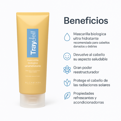 Traybell Mascarilla Biológica Ultra hidratante - Bello Cabello
